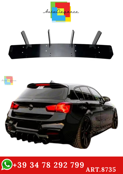 🔥ART.8735 DIFFUSORE POSTERIORE ALETTA SQUALO BMW SERIE 1 F20 F21 LCI 2015-19🔥