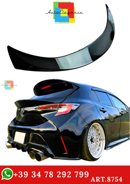 🔥ART.8754 SPOILER PER TOYOTA COROLLA E210 E21 ALA CENTRALE NERO 2018+🔥