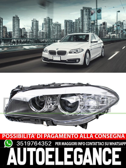 PROIETTORE SINISTRO LED H7 ELETTRICO per BMW 5 F10 ActiveHybrid 550 535 530