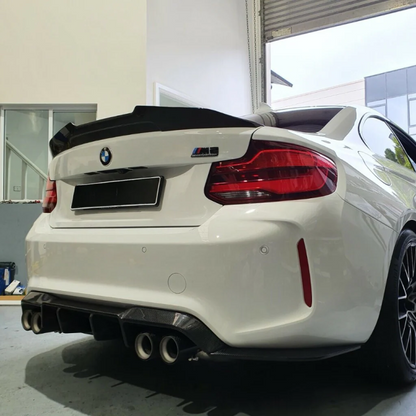 💫ART.6923 Spoiler Posteriore Stile PSM per Bmw 2 (F22, F87) (2014-2020)💫