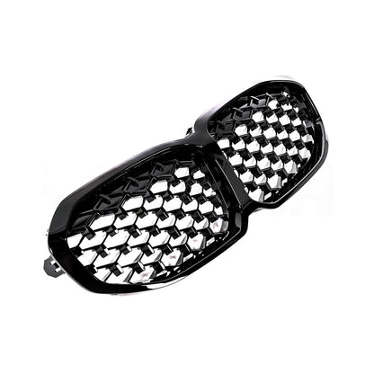 👉Griglia a diamante adatto per BMW Serie 1 (F40) 19-24 Nero lucido👈