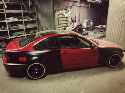 ⚙️BMW 3 E46 COUPE FELONY FORM BODY KIT + 50mm⚙️
