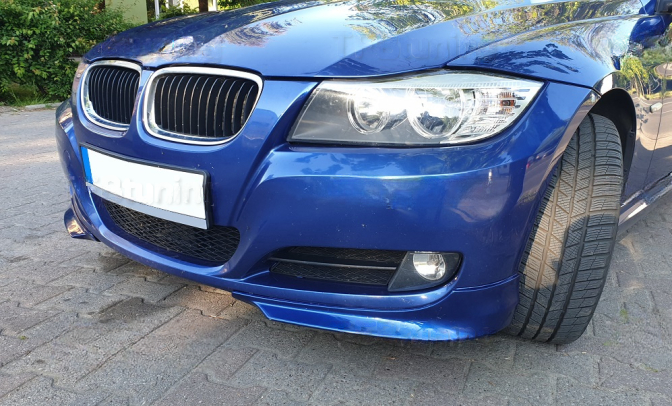 ❤️Splitter Anteriore FLAP Compatibili con BMW E90 E91 Restyling 2008–2011 ❤️