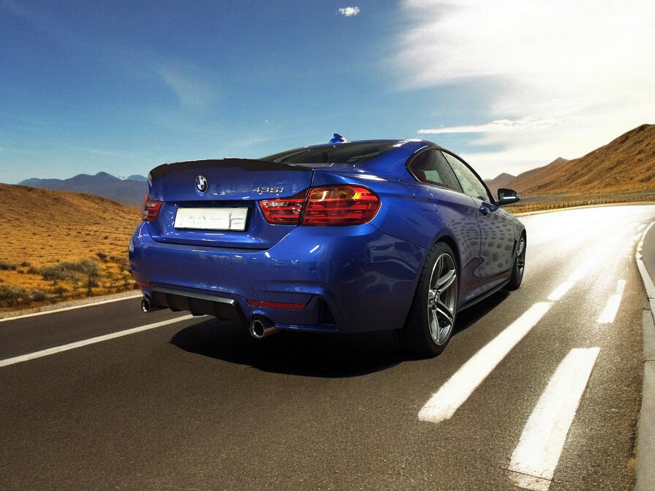 💕SPOILER ADATTO PER BMW 4 F32 M4 QUALITÀ 💕