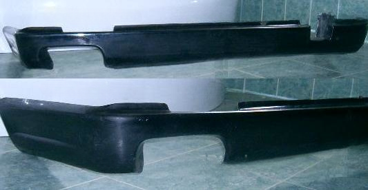 ❤️Spoiler paraurti posteriore compatibile con BMW Serie 3 E30 Berlina/Coupé ❤️
