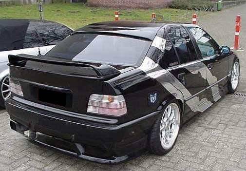 ❤️Spoiler 2 Pezzi per Portellone Posteriore BMW Serie 3 E36 Berlina (1990–2000❤️
