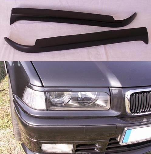 ❤️Palpebre fari anteriori compatibili con BMW Serie 3 E36 1990–2000 (ver. I)❤️