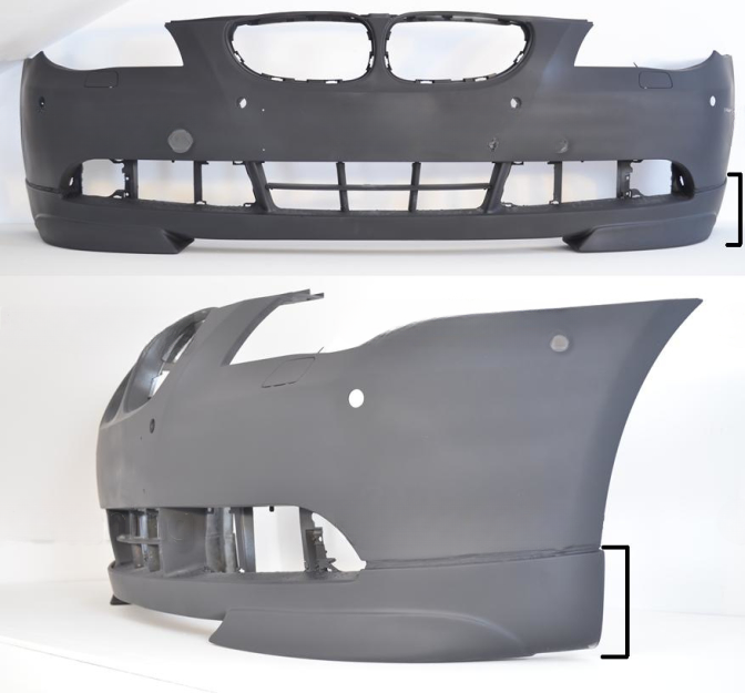 ❤️Spoiler paraurti anteriore BMW Serie 5 E60/E61 (2003–2007)❤️