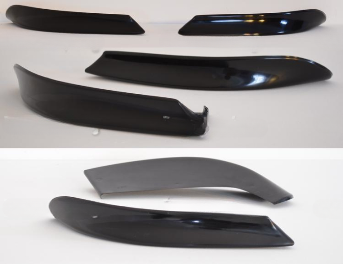 ❤️ Splitter Flaps Anteriori BMW Serie 5 E60/E61 M-Pack (2003–2010)❤️