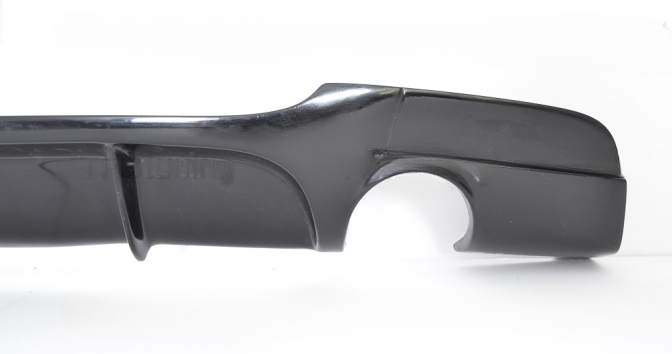 ❤️Diffusore Posteriore Compatibile con BMW E90 E91 M Pack 2 Uscita Scarico❤️