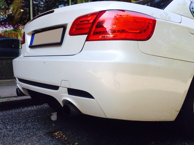 ❤️Spoiler Diffusore Posteriore Compatibile con BMW E92 E93 M -Ver. 2❤️
