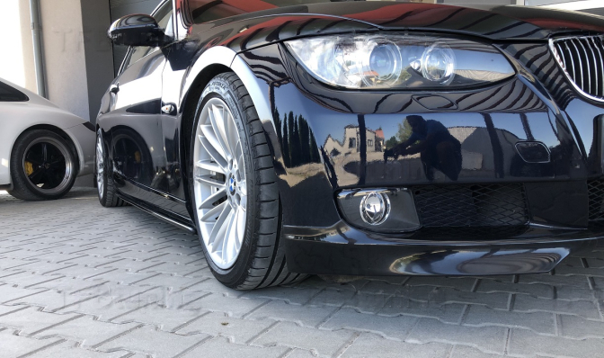 ❤️Flaps Splitter Anteriore per BMW Serie 3 E92 E93 M Look 2006–2010❤️