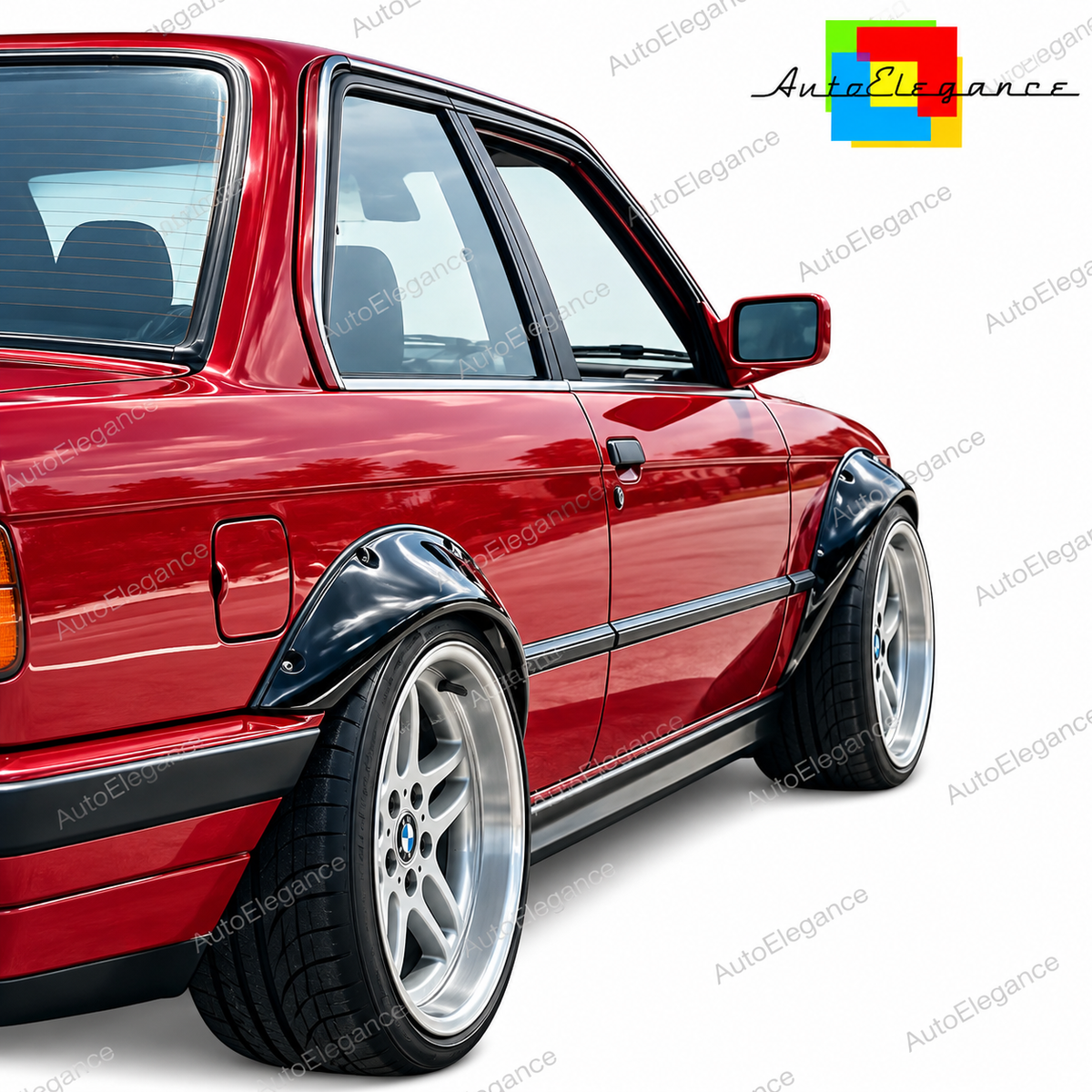 👉ART.10772 Passaruota posteriori larghi adatto per BMW E30 82-94👈