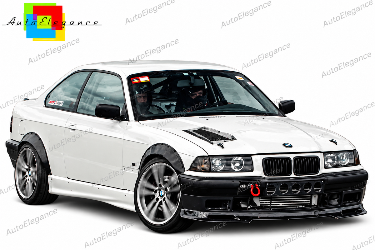 BODYKIT E36 + COUPE REAR LIGHTS WITH WHITE INDICATOR