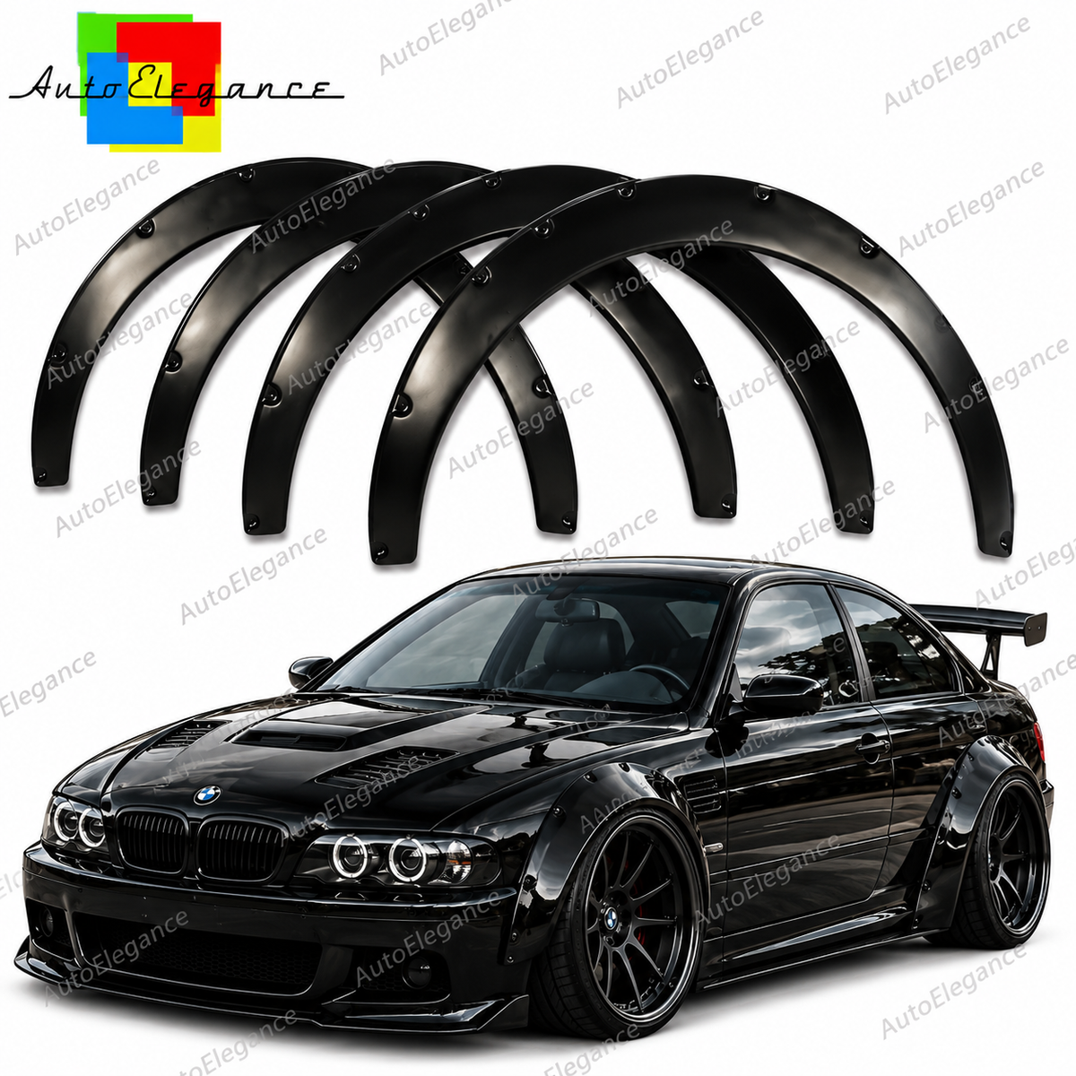 👉ART.10795 Kit Passaruota larghi adatto per BMW 3 Series E92 2004-2013👈
