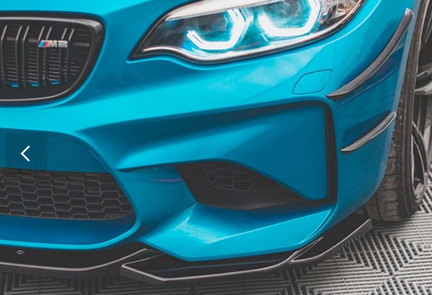 ART.2485 SPLITTER BMW F87 2016+M2 V3