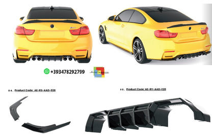 💫Diffusore + Flap Posteriori per M4 F82 2014-2021💫