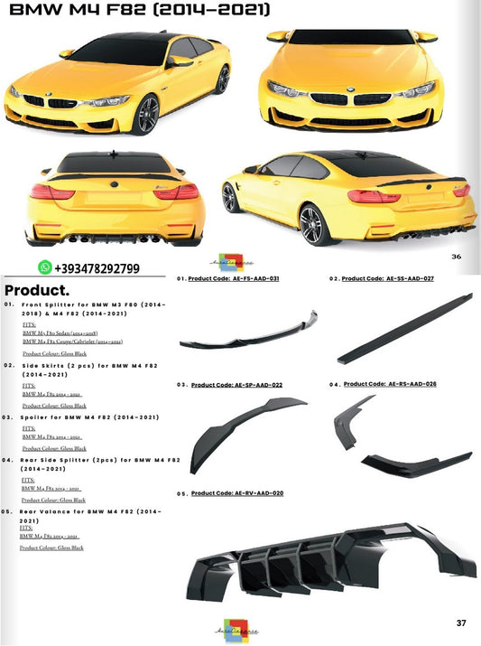 💫Bodykit adatto per M4 F82 2014-2021💫