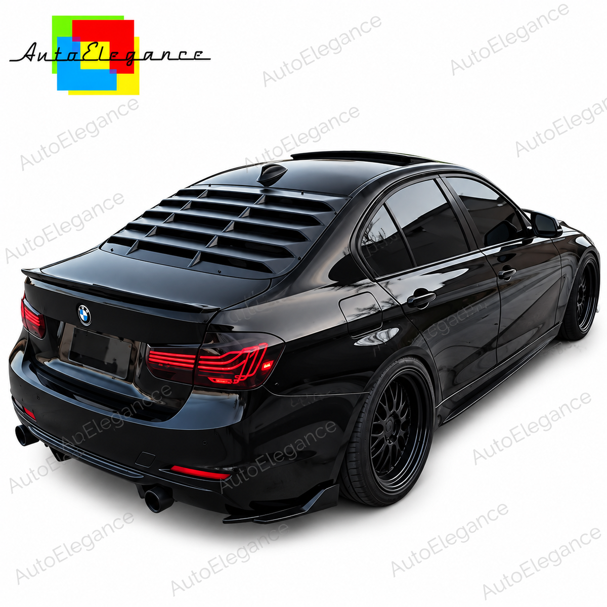 👉ART.10770 Louver lunotto posteriore adatto per BMW 3 Series F30 2011-2019👈