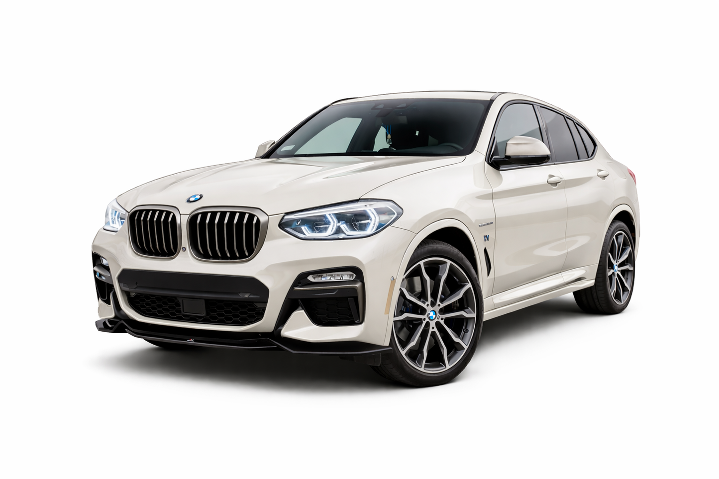 💫ART.9297 Splitter Anteriore Nero Lucido per BMW X4 M-Pack G02 2018-2021💫