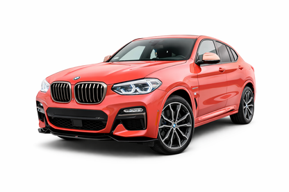 💫ART.9297 Splitter Anteriore Nero Lucido per BMW X4 M-Pack G02 2018-2021💫