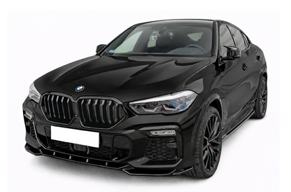 💫ART.9495 Splitter Anteriore V1 per BMW X6 G06 M 2019 +💫