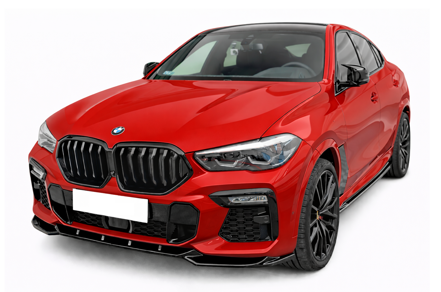💫ART.9495 Splitter Anteriore V1 per BMW X6 G06 M 2019 +💫