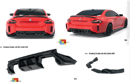 💫Diffusore + Flap Posteriori BMW M2 G87 2023+💫