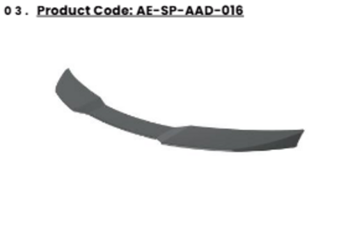 💕ART.2357  SPOILER BMW 3 SERIES G20 21 M-PACK FACELIFT 2022+ 💕