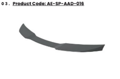 💕ART.2357  SPOILER BMW 3 SERIES G20 21 M-PACK FACELIFT 2022+ 💕