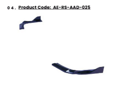 ART.2373  DIFFUSORE + FLAP ART.2372 BMW X5 M-SPORT G05 2018-2023