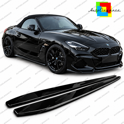 👉ART.1810 SOTTO MINIGONNE ADATTO PER BMW Z4 G29 2018+ LOOK M NERO LUCIDO👈