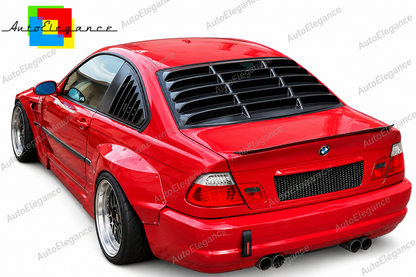 👉ART.10791 Louver vetri laterali posteriori adatto per BMW 3 Series E46 Coupe👈