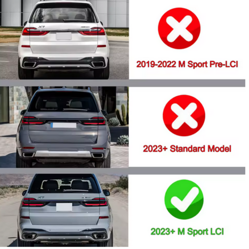 ART.4756  BODYKIT BMW X7 G07 Sport 4-door 2023 2024