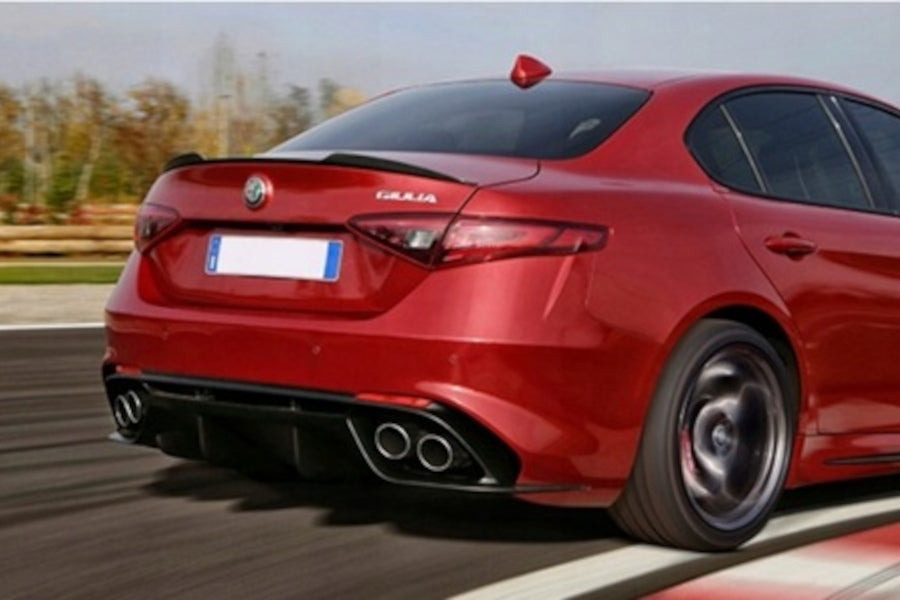 Glossy black SPOILER SUITABLE FOR ✨Alfa Romeo Giulia 2015+✨ 