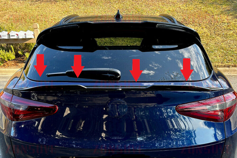 💎 SPOILER adatto per Alfa Romeo Stelvio 2016-2021