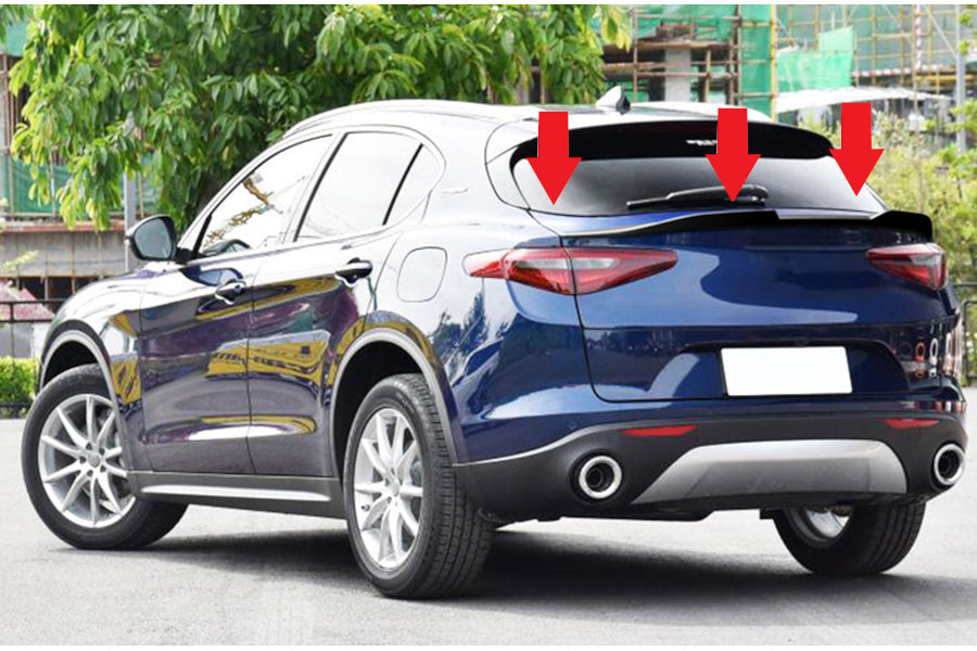 💎 SPOILER adatto per Alfa Romeo Stelvio 2016-2021