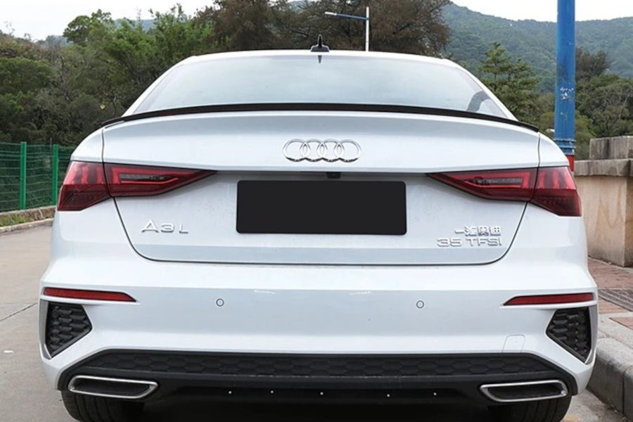 ✨✨Glossy Black Spoiler Suitable For Audi A3 8Y 2020+ Sedan✨✨ 