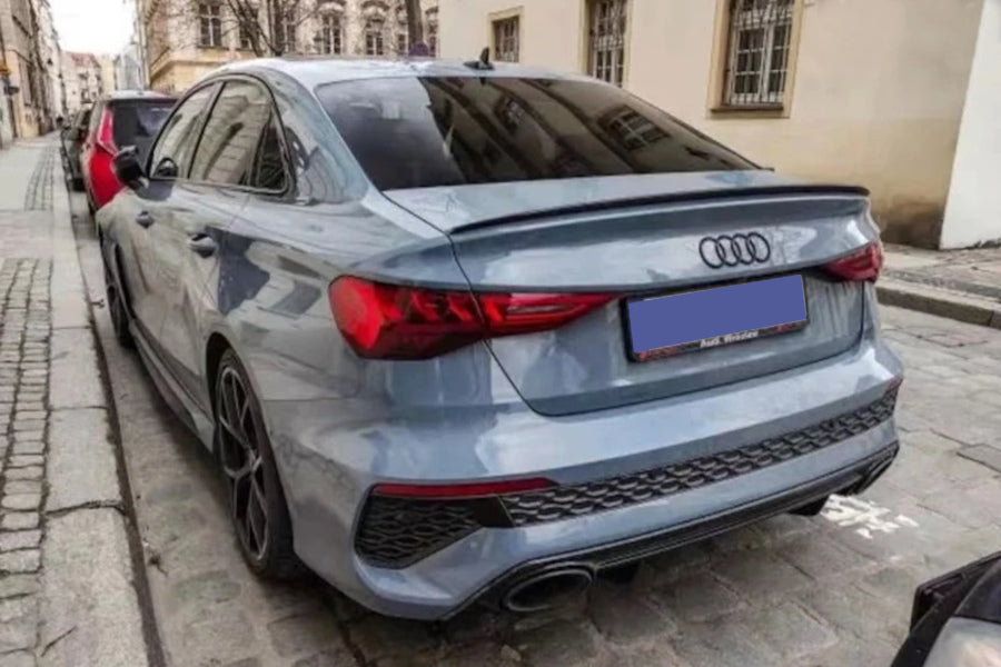 ✨✨Glossy Black Spoiler Suitable For Audi A3 8Y 2020+ Sedan✨✨ 