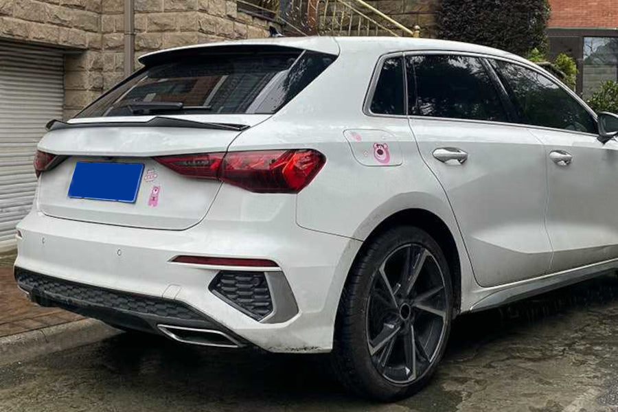 ✨✨Spoiler nero lucido adatto per Audi A3 8Y 2020+✨✨