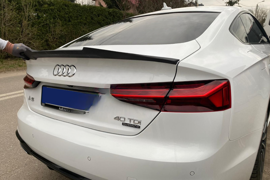 SPOILER NERO ADATTO PER ✨Audi A5 F5 5D 2016+✨