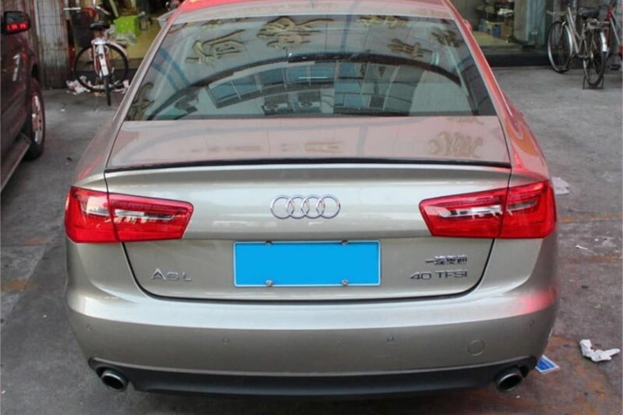 ✨✨ SPOILER NERO LUCIDO  ADATTO PER Audi A6 C7 2011-2018 sedan✨✨