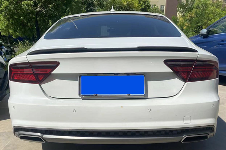✨GLOSSY BLACK SPOILER SUITABLE FOR AUDI A7 C7 2010-2018✨ 