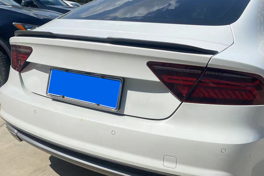 ✨GLOSSY BLACK SPOILER SUITABLE FOR AUDI A7 C7 2010-2018✨ 