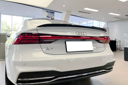 ✨GLOSSY BLACK SPOILER SUITABLE FOR AUDI A7 C8 2018+✨ 