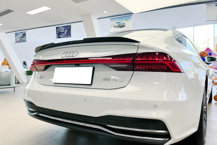 ✨GLOSSY BLACK SPOILER SUITABLE FOR AUDI A7 C8 2018+✨ 