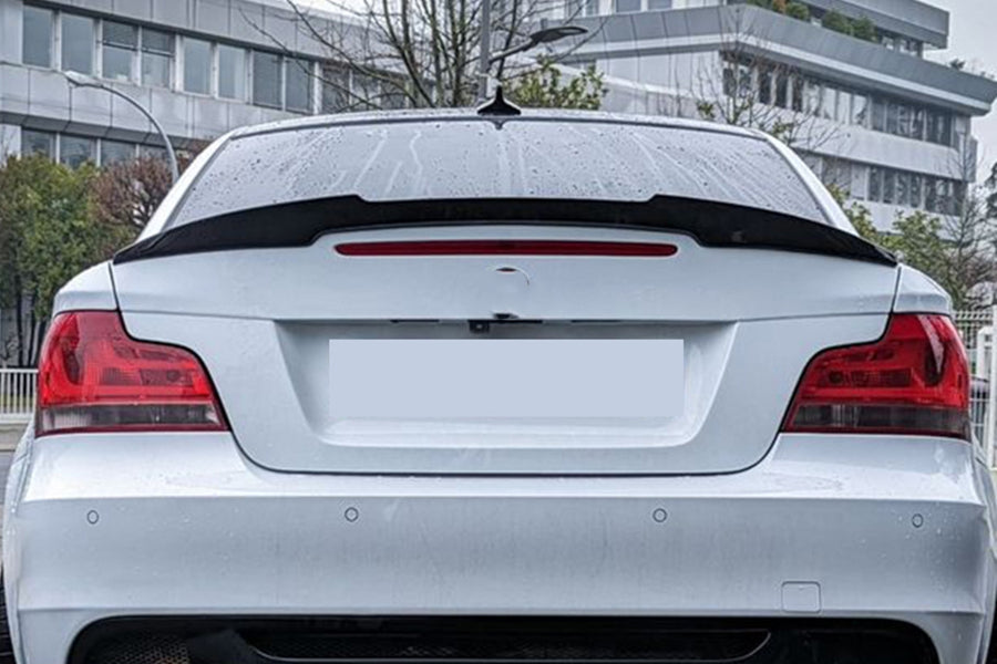 ✨✨ SPOILER NERO LUCIDO ADATTO PER BMW 1 E82 E88 2007-2011 Coupe Cabrio✨✨