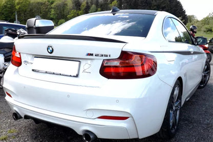 🔥SPOILER adatto per BMW 2 F22 F87 2014+🔥 CARBOON LOOK