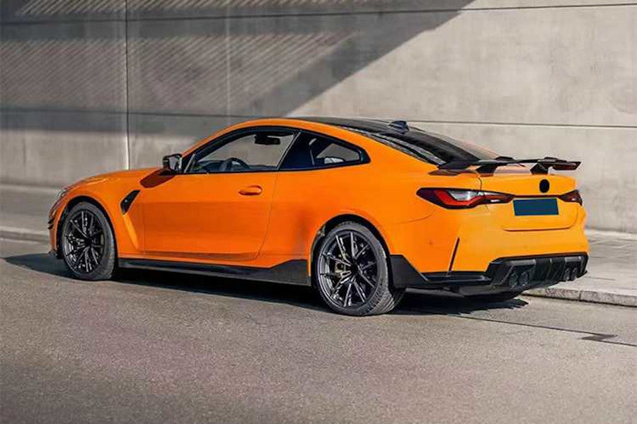 BMW M4 G82 Coupe 2021+ SPOILER BAGAGLIAIO nero opaco