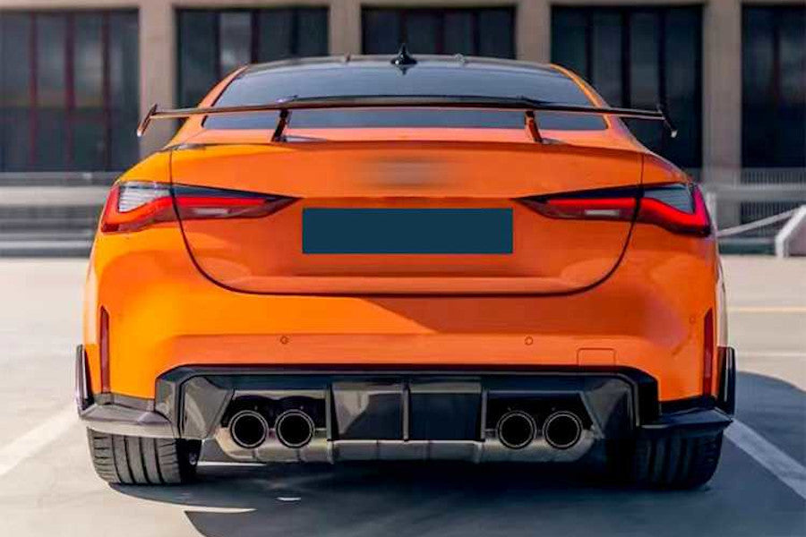 BMW M4 G82 Coupe 2021+ SPOILER BAGAGLIAIO nero opaco
